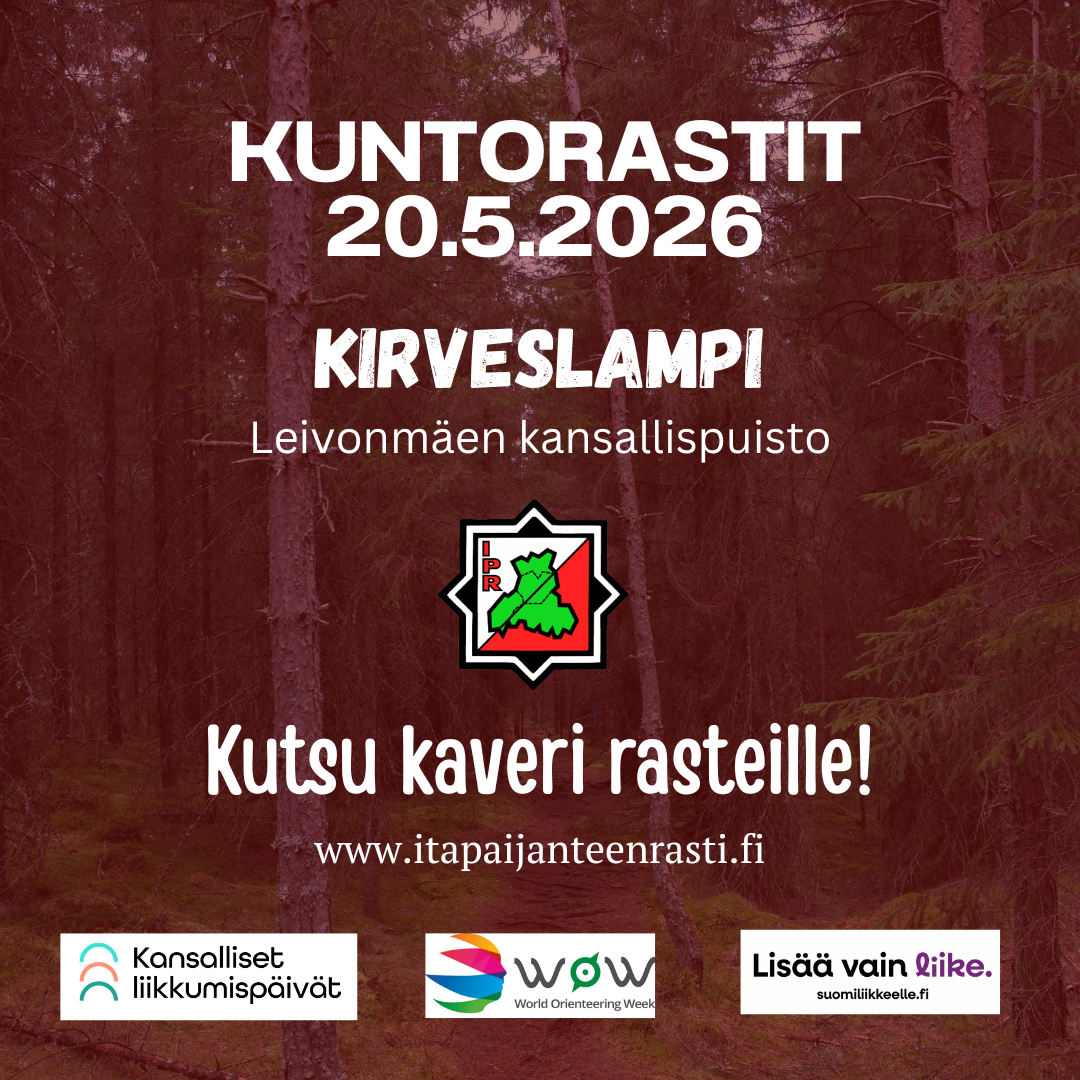 Kuntorastit Kirveslammella 20.5.2025